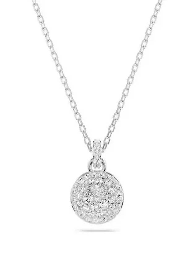 Sublima Crystal Pendant Necklace Silver - SWAROVSKI - BALAAN 3