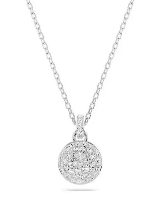 Sublima Crystal Pendant Necklace Silver - SWAROVSKI - BALAAN 2