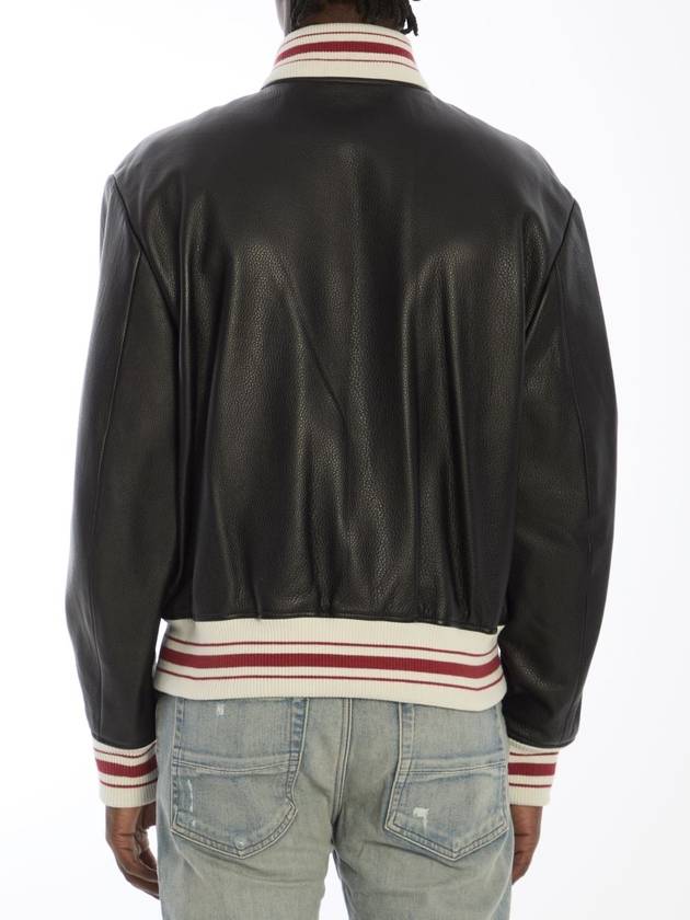 Amiri leather bomber jacket - AMIRI - BALAAN 1