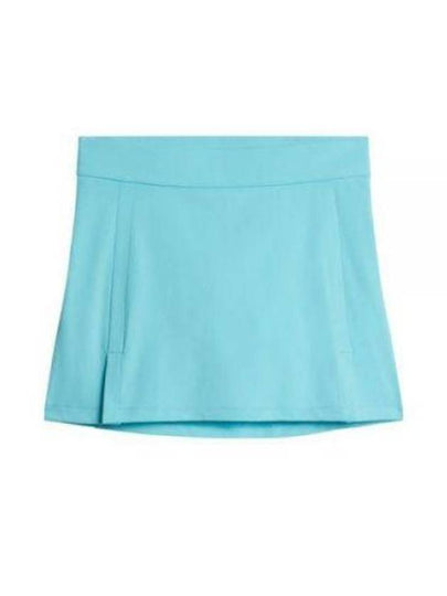 Women's Amelie Skirt Blue Curacao - J.LINDEBERG - BALAAN 2