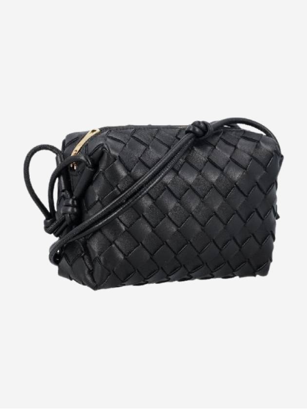 Loop Camera Mini Cross Bag Black - BOTTEGA VENETA - BALAAN 3