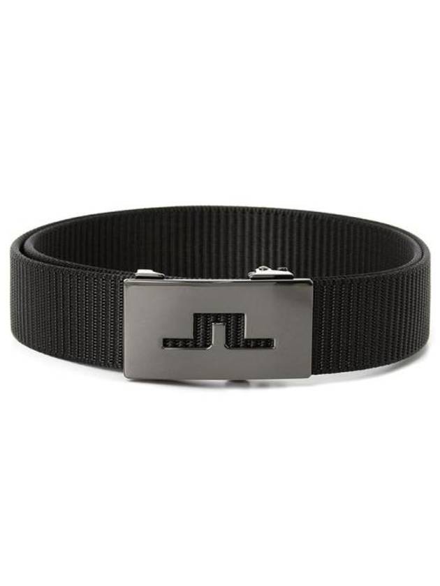 Men's Roy Webbing Belt Black - J.LINDEBERG - BALAAN 2