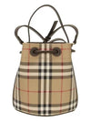 Archive Beige Military Mini Check Bucket Bag 81004881 - BURBERRY - BALAAN 4