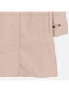 Pocket Button Gabardine Cotton Single Coat Beige - BURBERRY - BALAAN 4