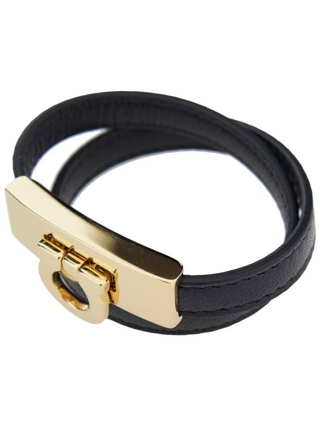 24FW bracelet 760768 0776167 BLACK ORO 17 - SALVATORE FERRAGAMO - BALAAN 4