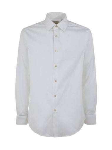 Long Sleeve Shirt M1R 800P3 H00051 092 WHITE - PAUL SMITH - BALAAN 1