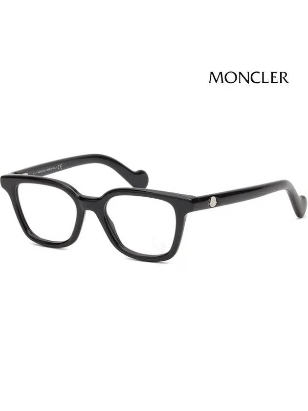 Eyewear Square Eyeglasses Black - MONCLER - BALAAN 2