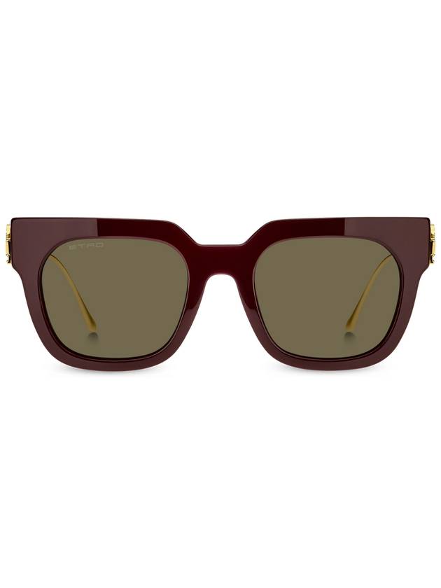 Etro Sunglasses, Women's, Burgundy - ETRO - BALAAN 1