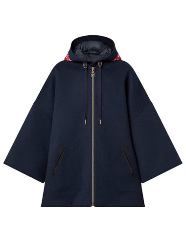 Puffer Lining Cashgora Cape Navy - LOUIS VUITTON - BALAAN 1