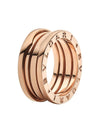 B Zero1 3 band ring 18kt rose gold335931 - BVLGARI - BALAAN 1