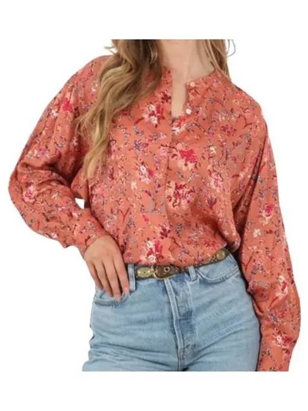 Catchell Floral Blouse Orange - ISABEL MARANT - BALAAN 2