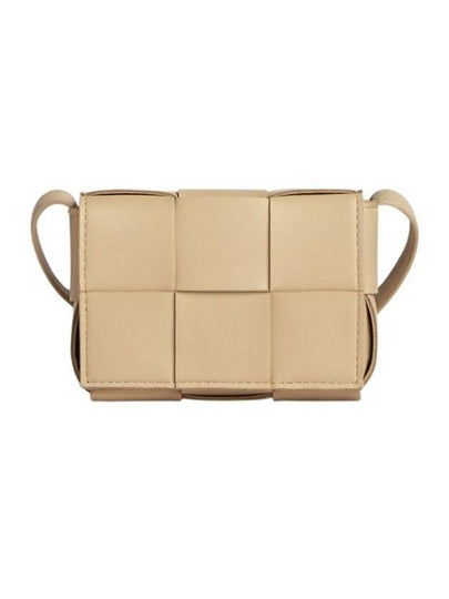 Intrecciato Cassette Small Cross Bag Porridge - BOTTEGA VENETA - BALAAN 2