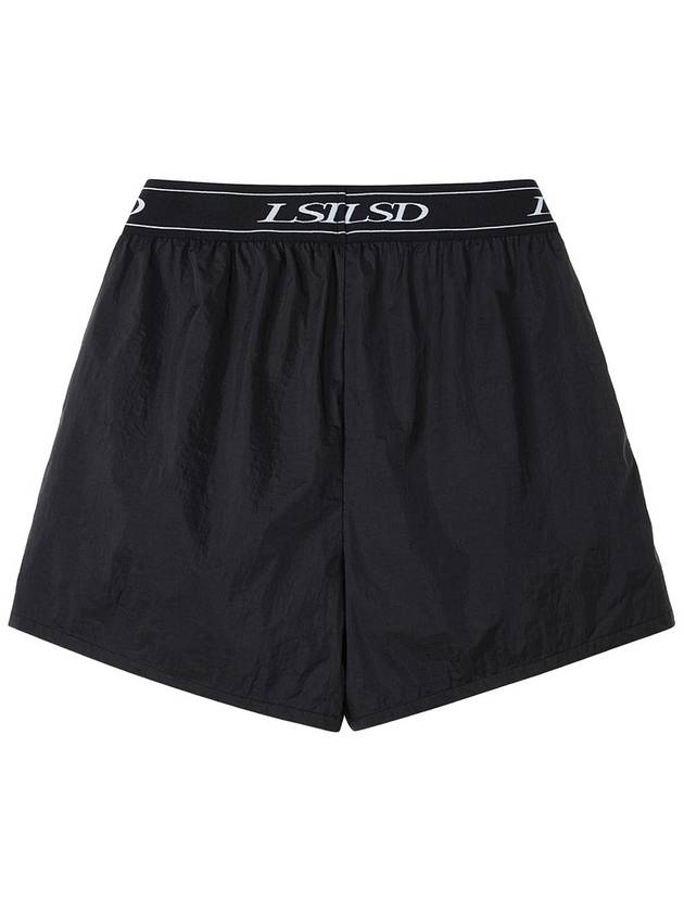 Runway LSD Logo Nylon Shorts Black - ULKIN - BALAAN 3