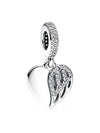 Heart Angel Dangle Charm Silver - PANDORA - BALAAN 1