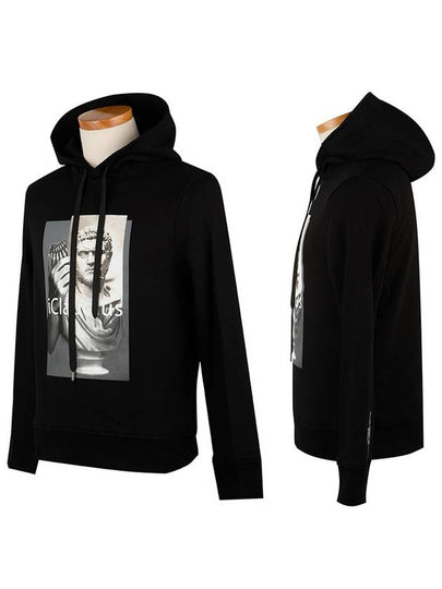 Claudius Hoodie Black - NEIL BARRETT - BALAAN 2