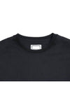 Cotton Back Logo Long Sleeve T-Shirt Black - WOOYOUNGMI - BALAAN 5