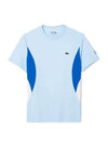 Men's Tennis Short Sleeve T-Shirt Blue - LACOSTE - BALAAN 2