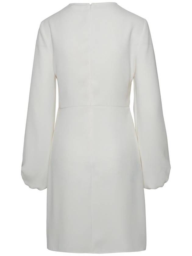 P.A.R.O.S.H. Ivory Polyester Dress - P.A.R.O.S.H. - BALAAN 3