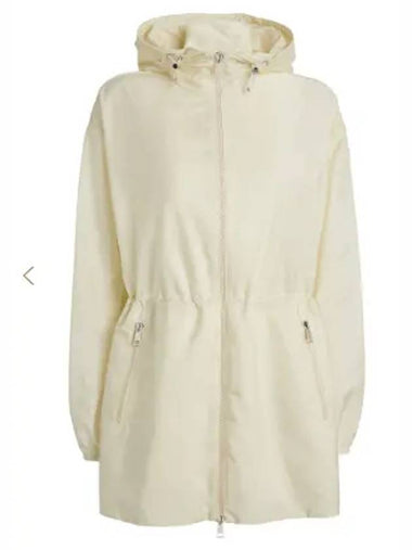 Moncler Wete Hooded Jacket White - MONCLER - BALAAN 1