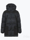 Logo Applique Nylon Puffer Padding Charcoal Grey - BURBERRY - BALAAN 2