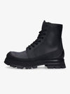 Wander Leather Combat Boots Black - ALEXANDER MCQUEEN - BALAAN 2