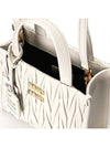 Matelasse Nappa Leather Tote Bag White - MIU MIU - BALAAN 6