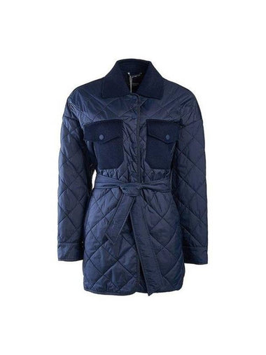 Paprica Quilted Poly Padding Navy - MAX MARA - BALAAN 1