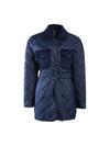 Paprica Quilted Poly Padding Navy - MAX MARA - BALAAN 1