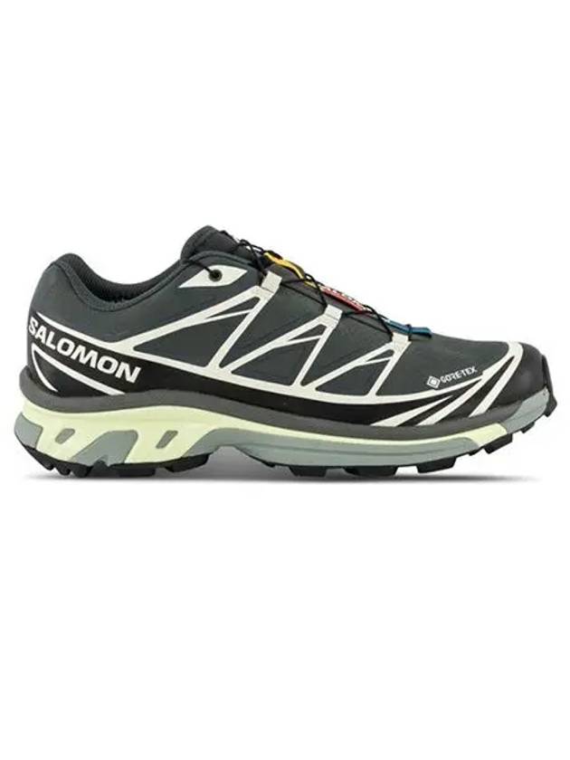 XT 6 GTX Low Top Sneakers Black Lime Cream - SALOMON - BALAAN 2