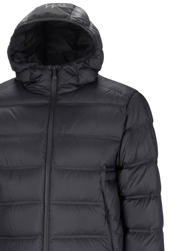 GARDY SHORT DOWN JACKET WITH HOOD - MONCLER - BALAAN 3