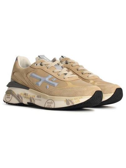 Premiata 'Moerund' Beige Polyester Blend Sneakers - PREMIATA - BALAAN 2