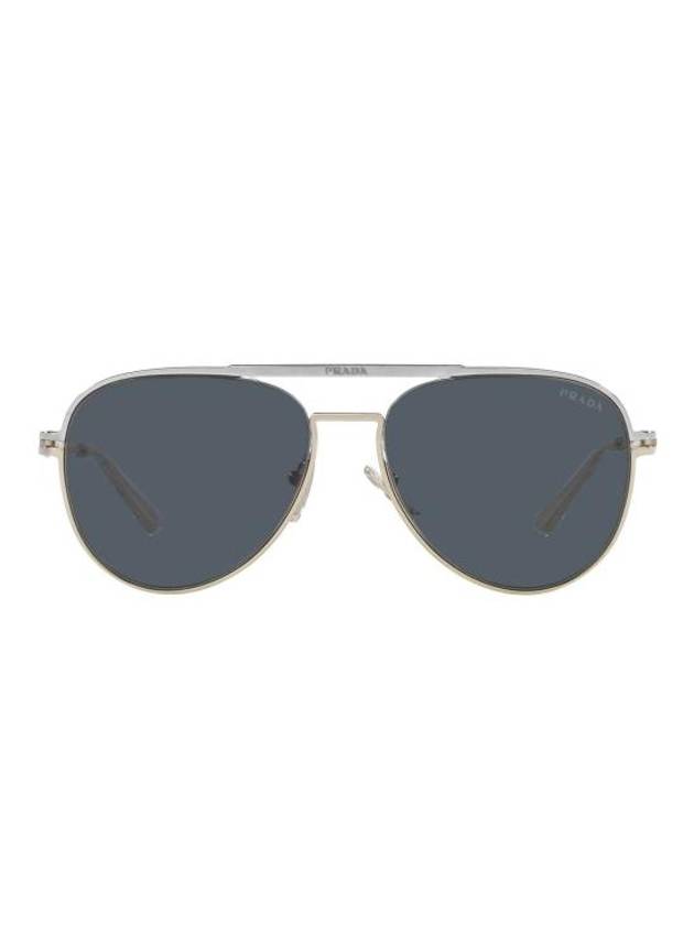 sunglasses PR54ZS 17F09T SILVER - PRADA - BALAAN 1