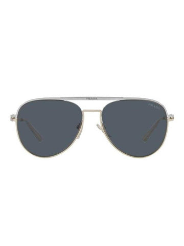 sunglasses PR54ZS 17F09T SILVER - PRADA - BALAAN 1