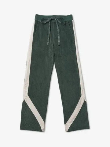 Corduroy Track Pants Green RHFW22PA166253730373 - RHUDE - BALAAN 1