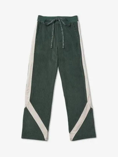 corduroy track pants green - RHUDE - BALAAN 2