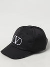 Signature V Logo Ball Cap Black - VALENTINO - BALAAN 2