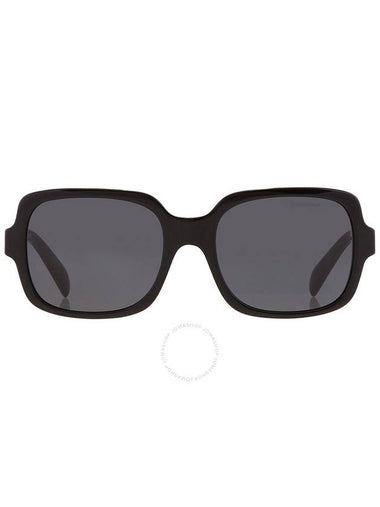 Emporio Armani Dark Grey Square Ladies Sunglasses EA4195 501787 55 - EMPORIO ARMANI - BALAAN 1