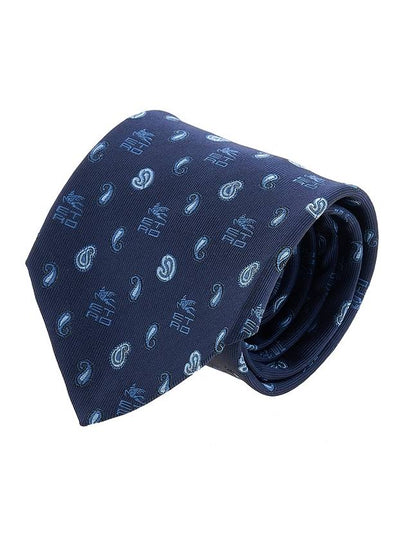 Logo Print Silk Tie 12026 3006 200 - ETRO - BALAAN 2