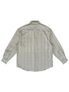 Men's Wool Shirt Green I1WS02GR - IOEDLE - BALAAN 4