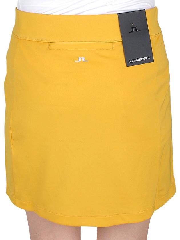 Amelie H Line Skirt Yellow - J.LINDEBERG - BALAAN 8