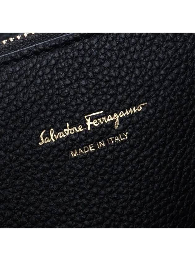 Studio Soft Tote Bag Black - SALVATORE FERRAGAMO - BALAAN 6