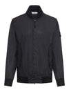 Membrana 3L TC Bomber Jacket Black - STONE ISLAND - BALAAN 1