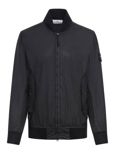 Membrana 3L TC Bomber Jacket Black - STONE ISLAND - BALAAN 1