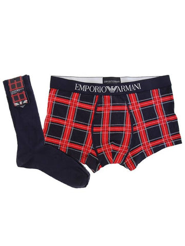 Armani Men s Panties Socks Set 3F514 - EMPORIO ARMANI - BALAAN 1