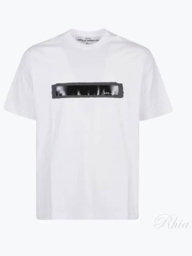 Jean Homme Short Sleeve T-shirt White - A.P.C. - BALAAN 2