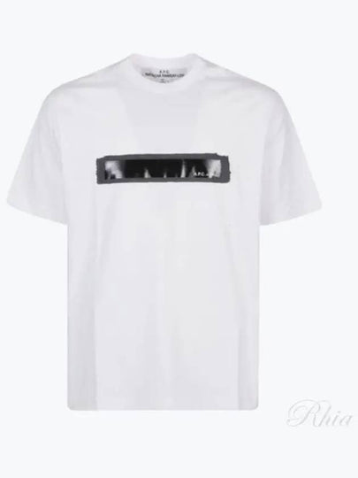 Jean Homme Short Sleeve T-shirt White - A.P.C. - BALAAN 2