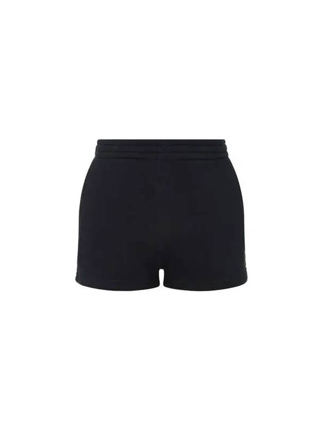 t Women's Puff Logo Banding Shorts Black 271144 - ALEXANDER WANG - BALAAN 1