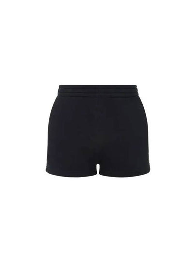 alexanderwang t Women s Puff Logo Banding Shorts Black 270202 - ALEXANDER WANG - BALAAN 1