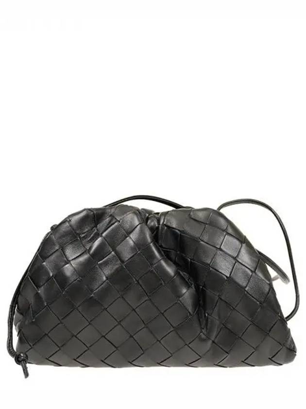 Intrecciato Mini Pouch Bag Black - BOTTEGA VENETA - BALAAN 2