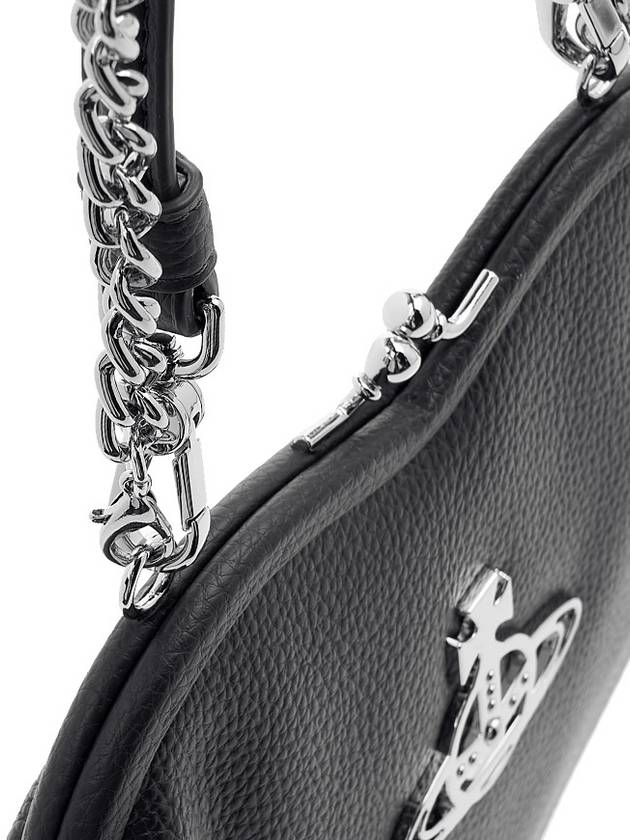 Belle Heart Frame Cross Bag Black - VIVIENNE WESTWOOD - BALAAN 9